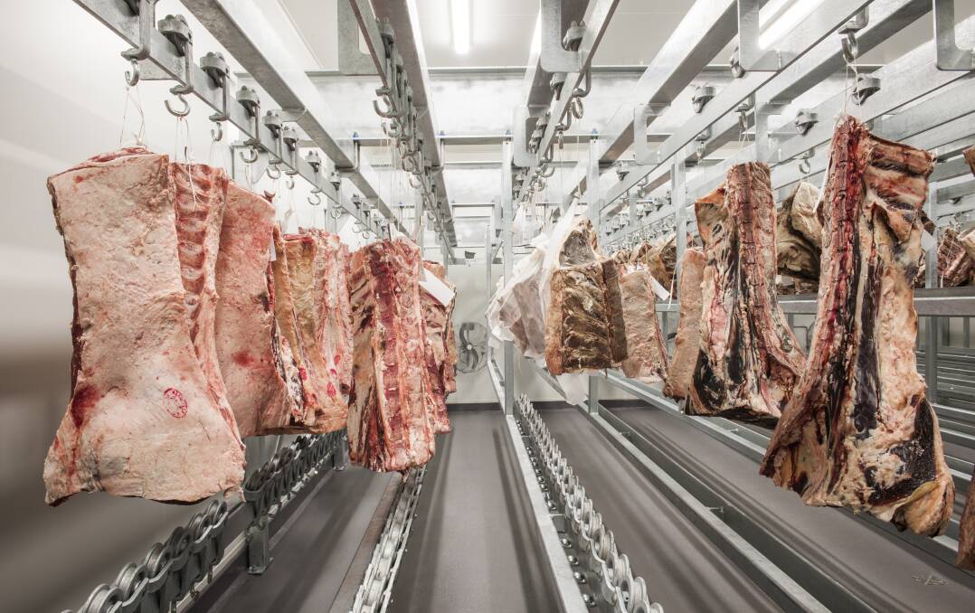 STATE OF THE ART: South Australian Cattle Company's dry-aging facility near Adelaide.