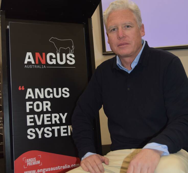 FMG chief executive officer Matt Toll at the 2023 Angus National Conference in Tamworth this week.