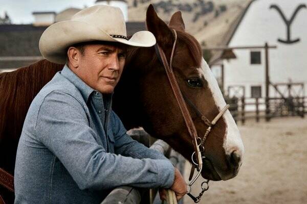Kevin Costner returns as Montana rancher John Dutton in the series Yellowstone. Picture: Stan