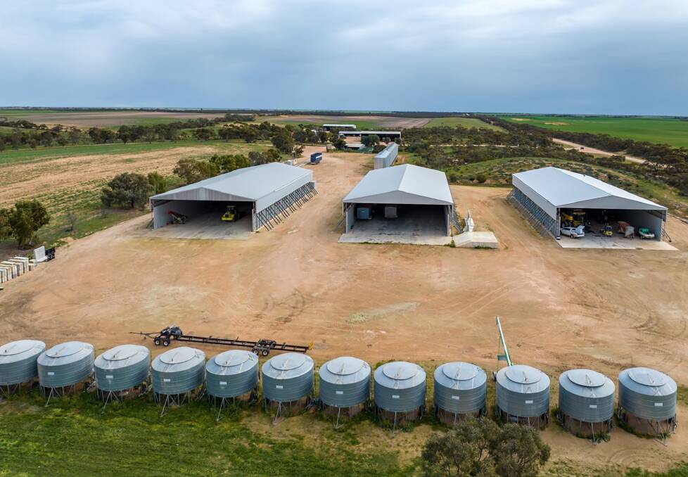 Mallee View 's aggregation takes in 10,613 hectares (26,225 acres) in the south-east. Pictures from Elders Real Estate.
