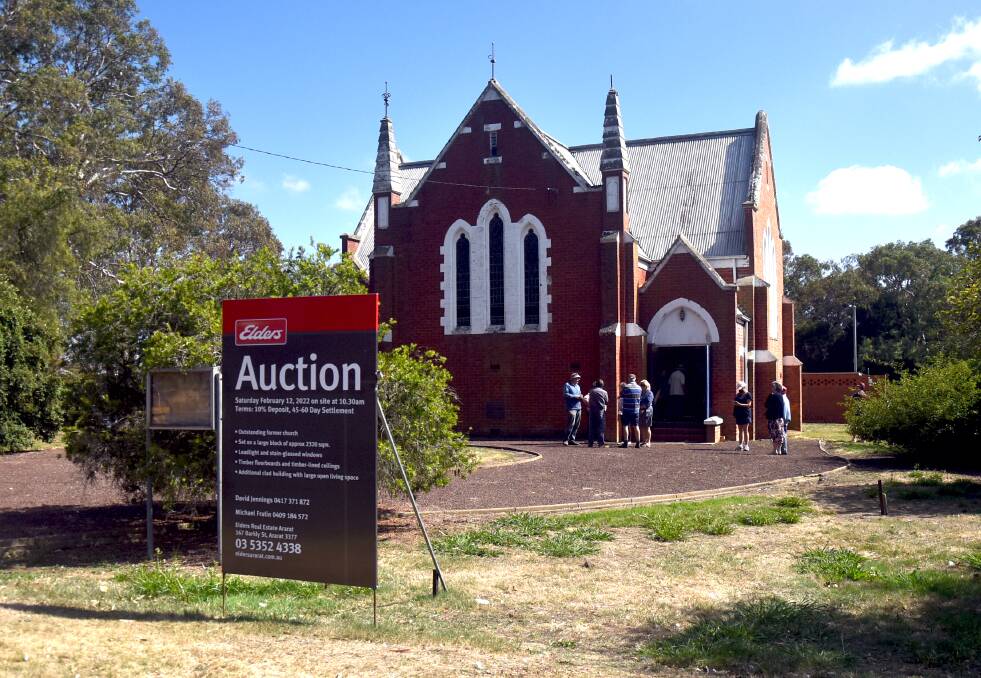 The Glenthompson church was on a 2320 square metre block. There are still two operating churches in the town.