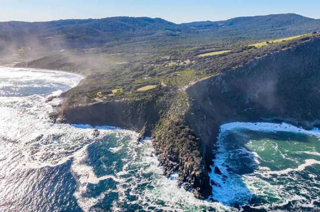 LOCKDOWN ESCAPE: Is the perfect place to escape the numbing lockdowns, perched on a cliff of Tasmania with nothing between you and Antarctica except the ocean.