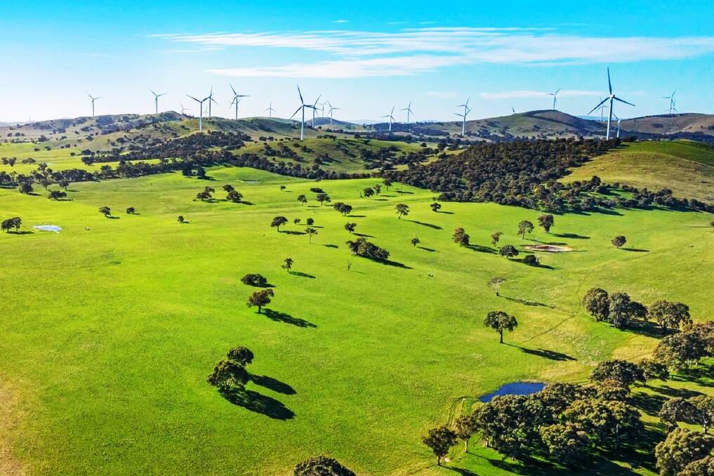 Reliable lease payments from wind turbines and the high stock carrying capacity of this farm for sale near Ararat add up to an enticing opportunity. Pictures from Elders Real Estate