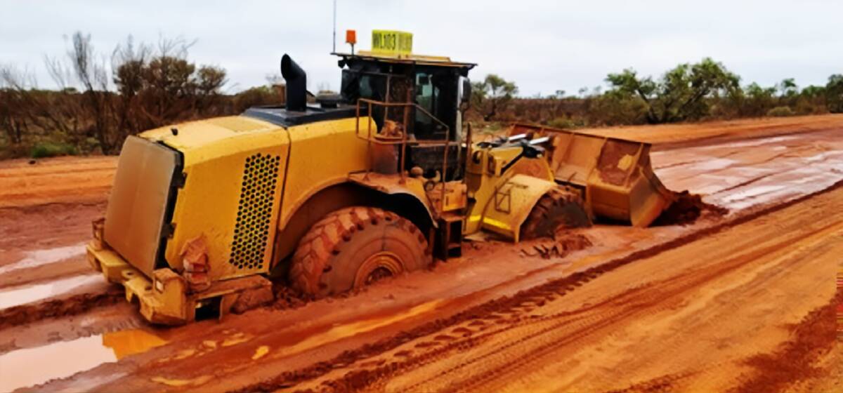 It may be late May before the 1126km Great Central Road from Laverton in WA's remote Goldfields region to Yulara (near Uluru) in the NT is re-opened. Picture from Shire of Laverton.