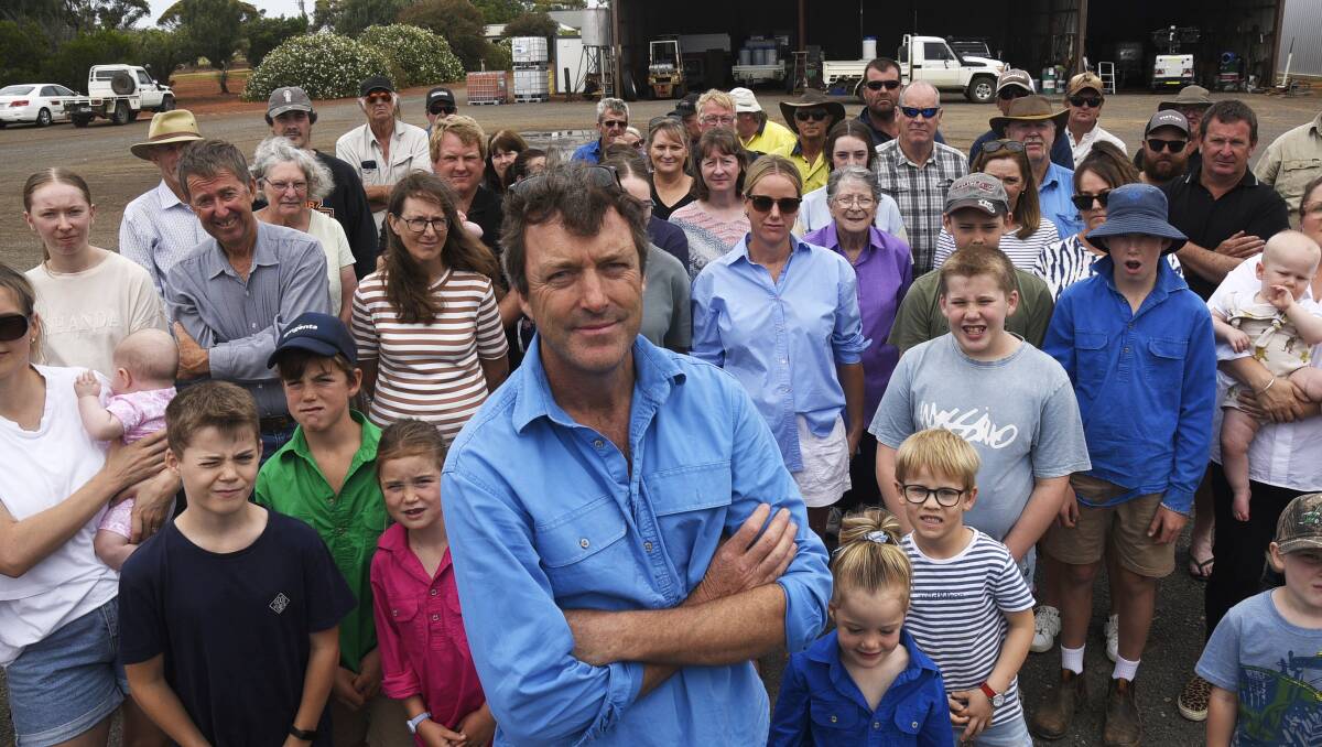 Local farmers have formed a group opposed to the mine's plans called Mine Free Mallee Farms,