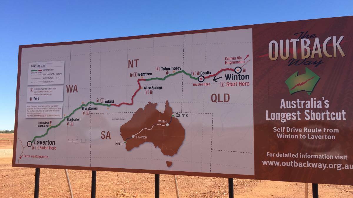 Sealing a road across the Aussie outback doesn't come cheap, or quickly