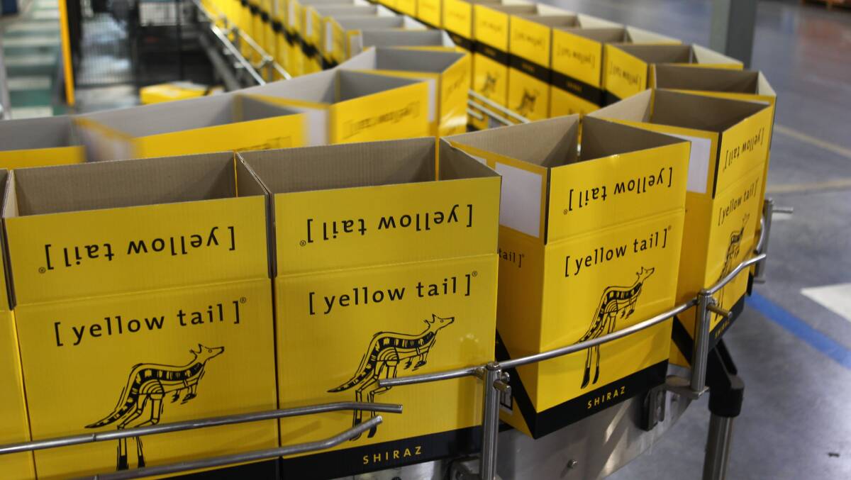 The Yellow Tail brand has been a monster seller. Casella says Yellow Tail accounts for about 17 per cent of all Australian exported wines, a major hit particularly in the US.