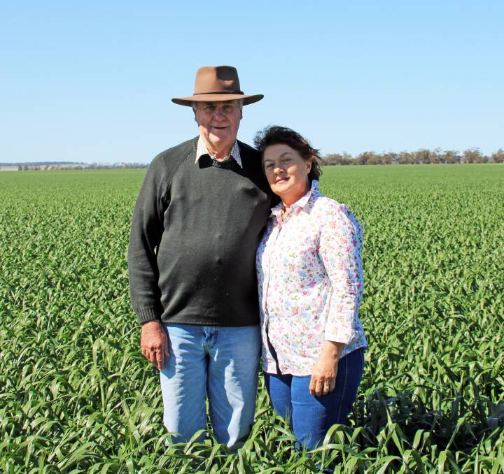 Ross and Rosemary Lampe are retiring into nearby Narrabri.