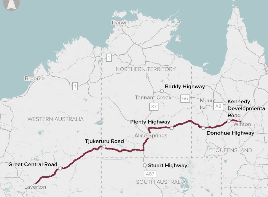 Sealing a road across the Aussie outback doesn't come cheap, or quickly