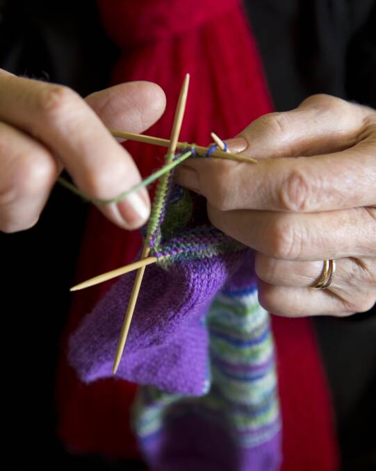 KNITTING REVIVAL: Pandemic restrictions has seen a a revival in many crafts and knitters hope their new fans will keep at it after the emergency has passed.