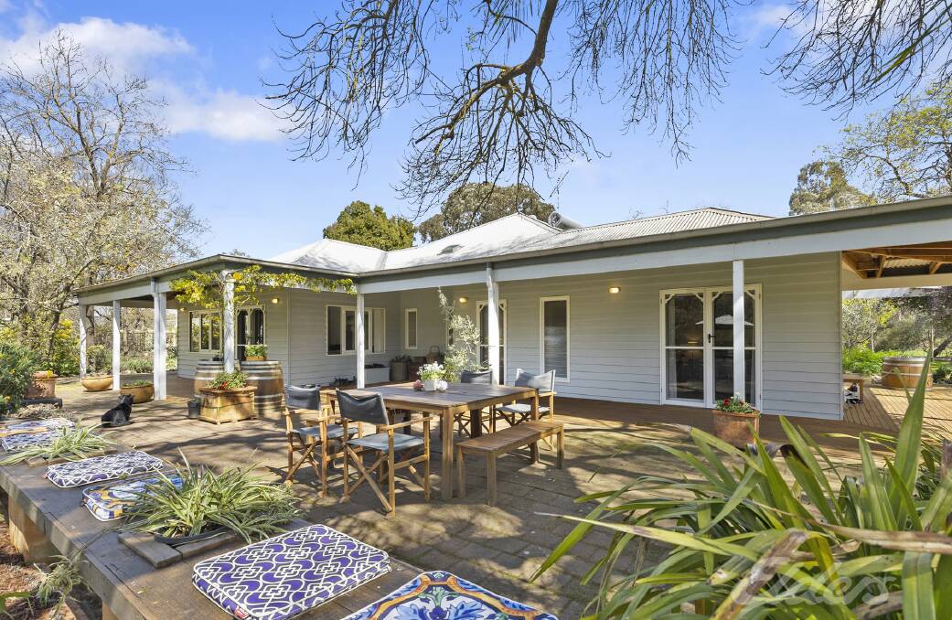 This Markwood property on 24 hectares sold at auction for $1,435,000.