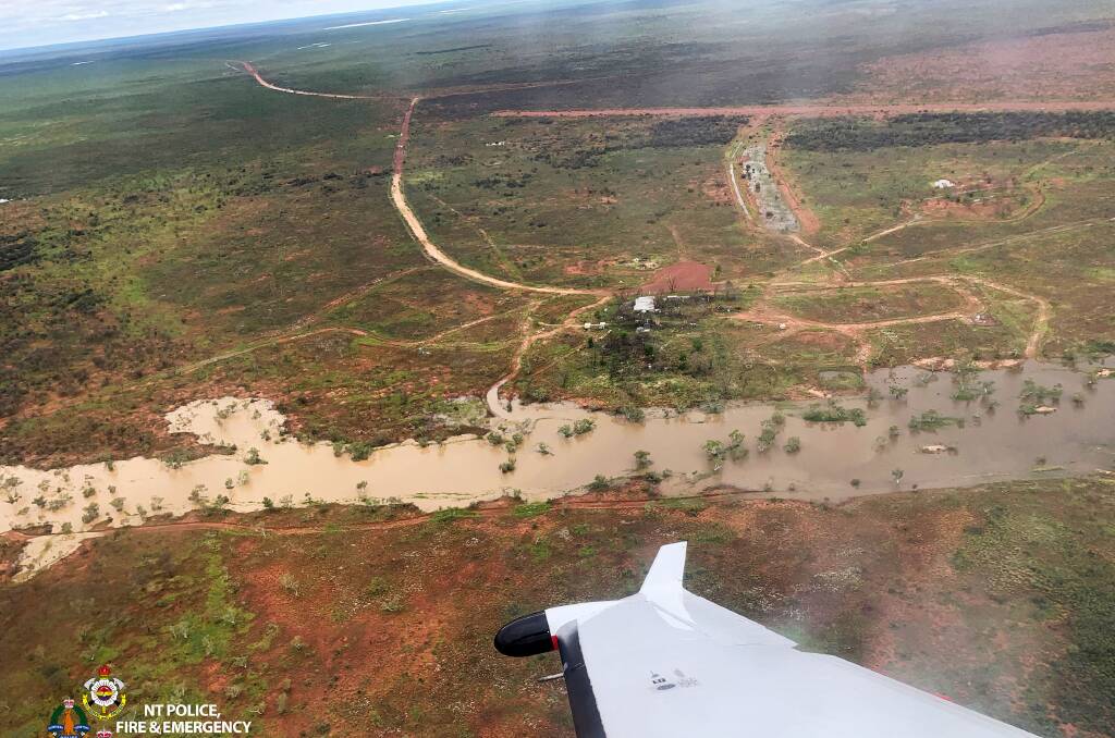 Flooding in the famous Tanami Desert. many people are surprised how much rain this feared region actually receives. File picture.