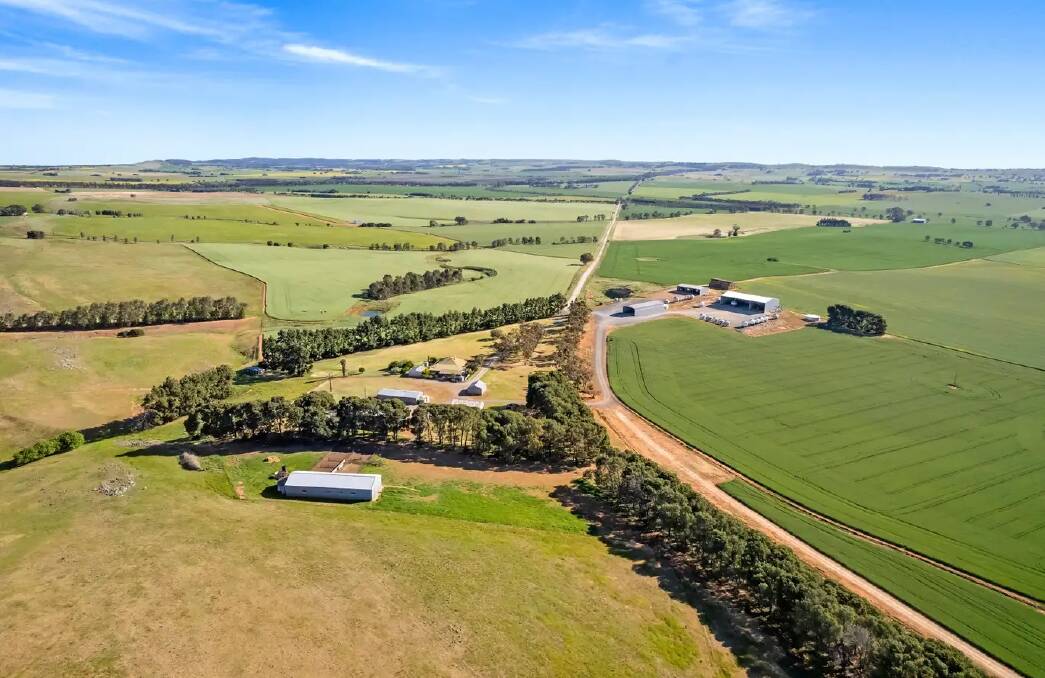 Pretty as a picture - a well laid out farm is going to public auction at Clare next month, either as a whole or in three lots. Pictures: Ray White.
