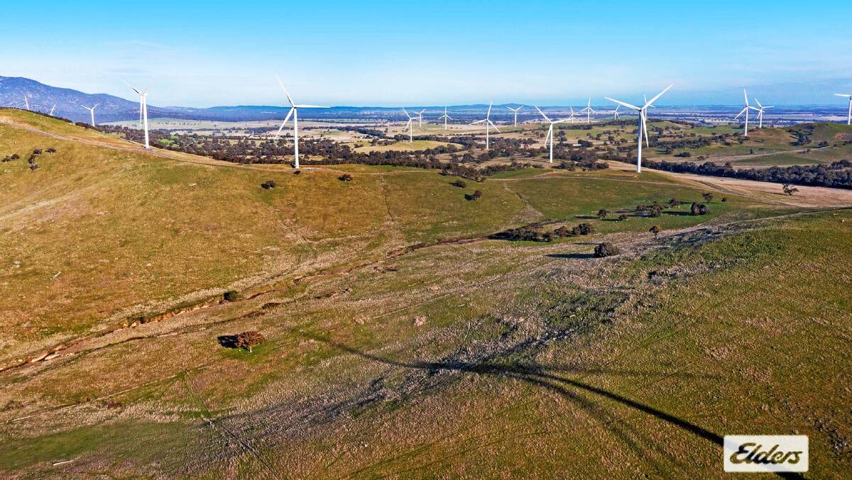 Tempting cash from 16 wind turbines on big grazing farm on offer