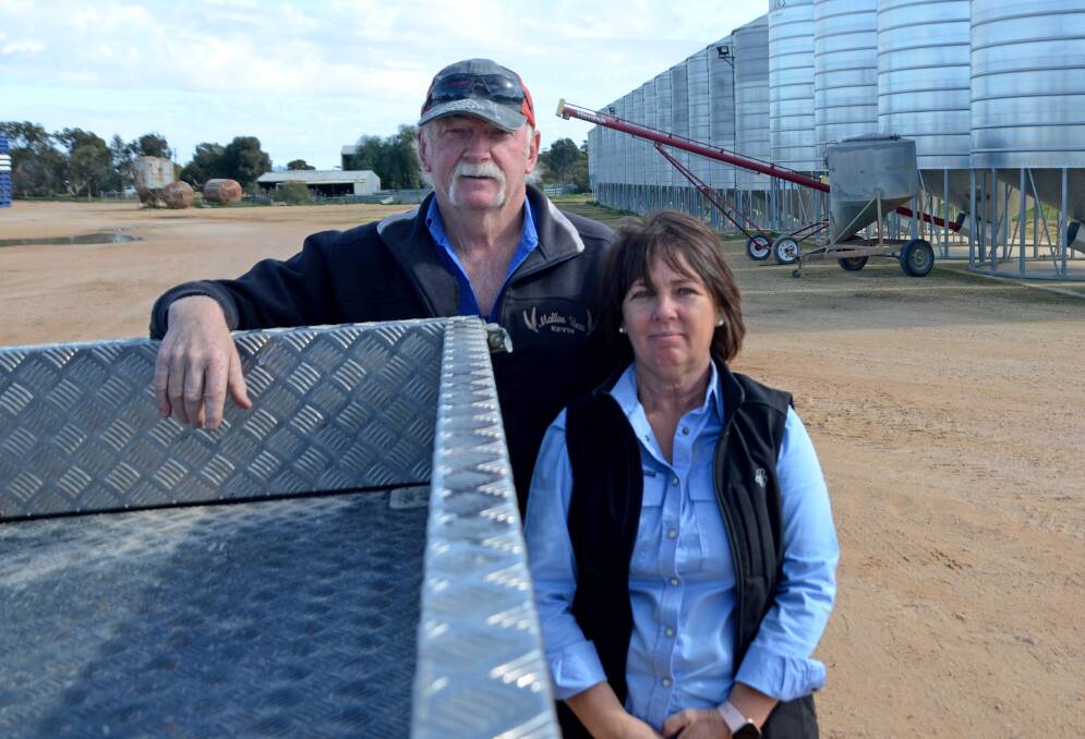 Kevin and Raelene Heidrich have put years of hard work into building the Mallee View farm aggregation.