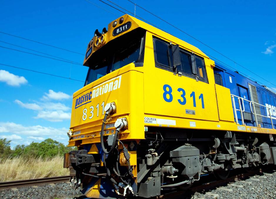Australia has been stitched back together - freight trains are running on the Trans-Australia Railway again. Picture: Pacific National.
