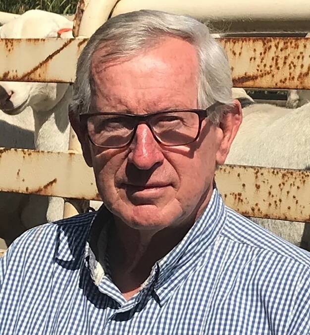Veteran sheep breeder Neil Garnett.