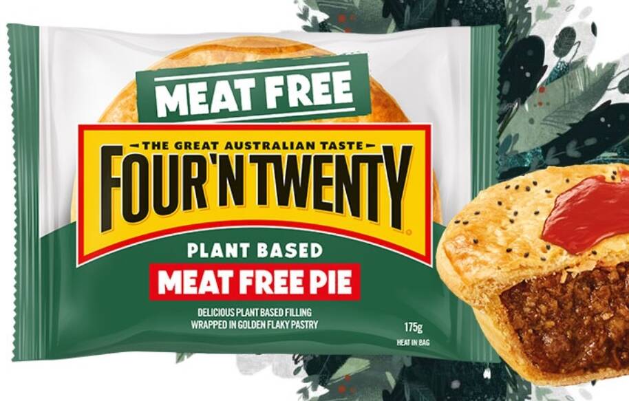 The makers of Australia's iconic pies, Four 'N' Twenty have entered the plant based business as well.