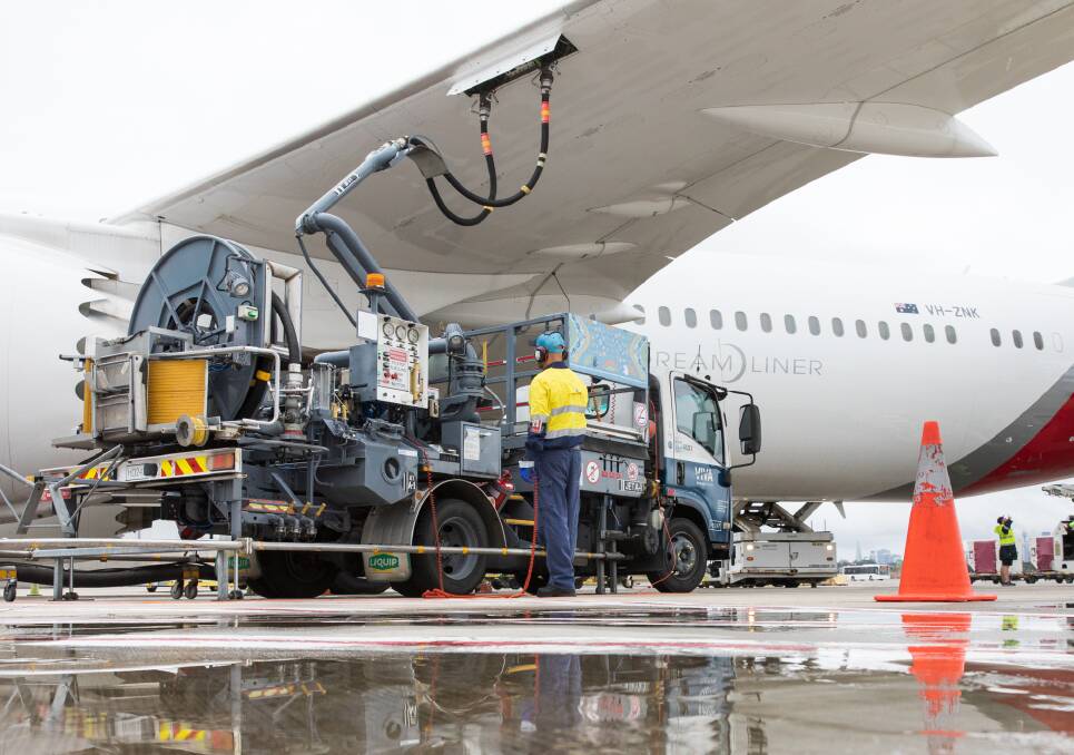 FUEL FOCUS: Qantas has already started using biofuels in its fleet but wants an Australian industry to develop from trees grown on marginal farming land in the west. Picture: Qantas.