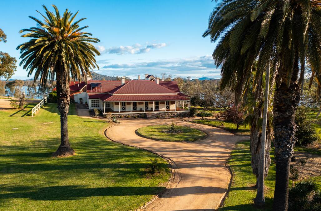 The historic Table Top homestead on the banks of the Hume Weir sold before auction.