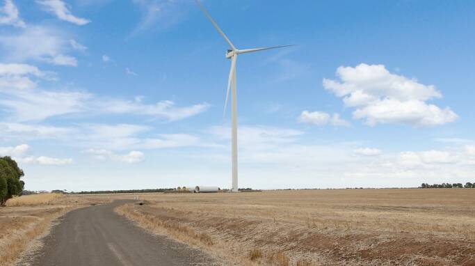 A wind turbine provides an assured income.