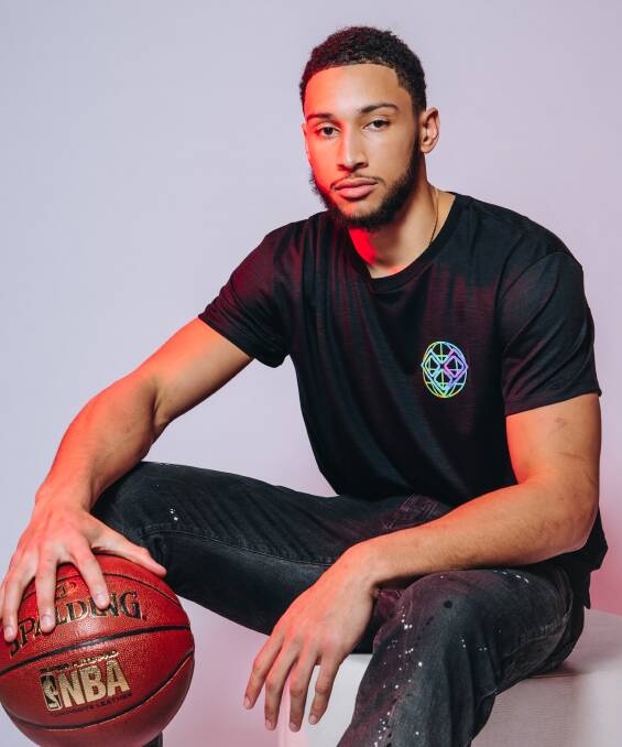 SLAM DUNK: Basketball star Ben Simmons has teamed up with AWI for the latest wool promotion, he's wearing it.