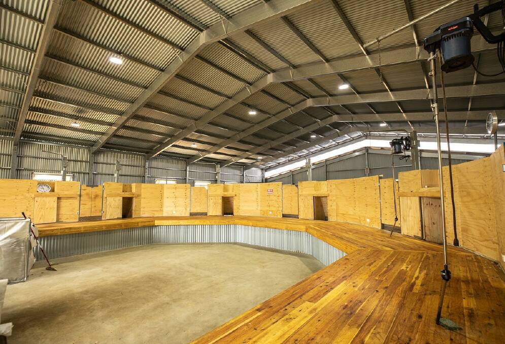 Institutional investors are back circling the bigger land offers with blue-chip improvements like this five-stand raised board woolshed.