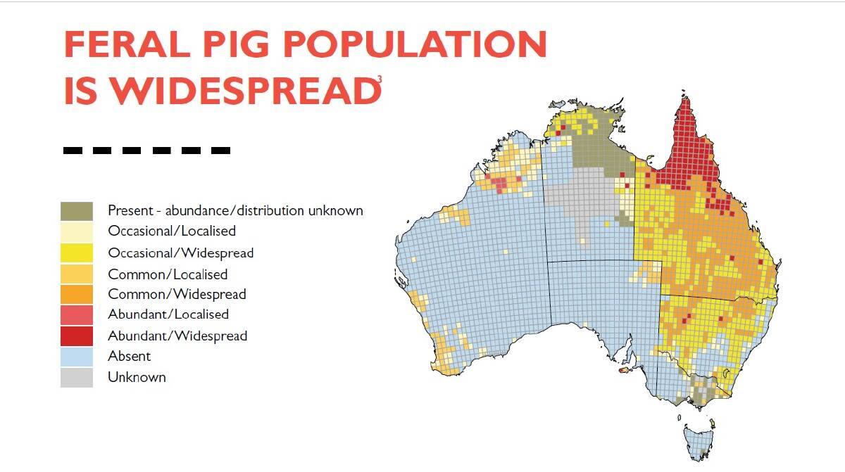 Where they are. Map: National Pig Action Plan.