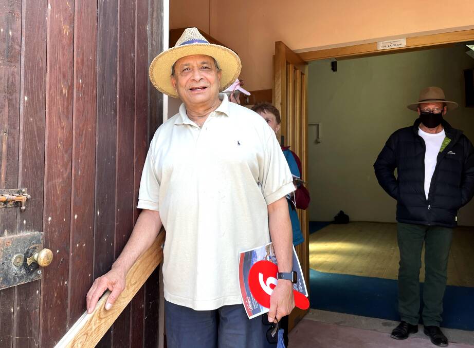 IT'S MINE: Melbourne lawyer Zubair Mian bought a country church on Saturday.