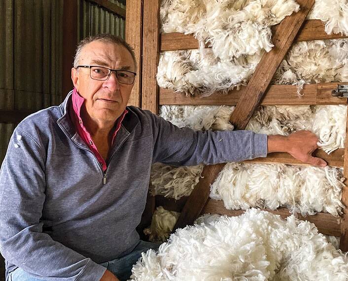 AWI chairman Jock Laurie has been questioned over the wool industry's preparedness for an animal disease outbreak. Picture from AWI.