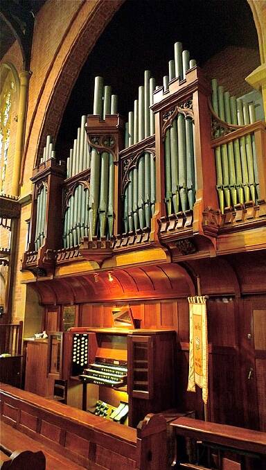 The Black organ at Geelong Grammar School.