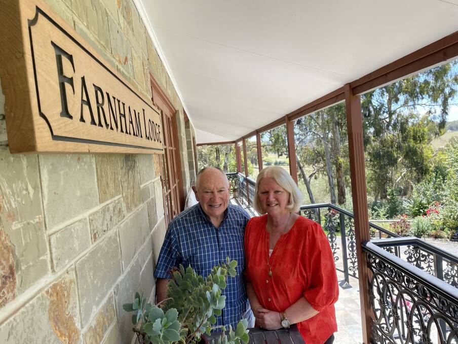 Gaynor and Allan bought Farnham Lodge at Woodside in 2011. Picture by Alisha Fogden