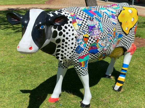 Picasso Cows is a free curriculum program designed to educate primary school children about the Australian dairy industry and the health and nutrition benefits of dairy foods as part of a balanced diet. Dairy Australia photo