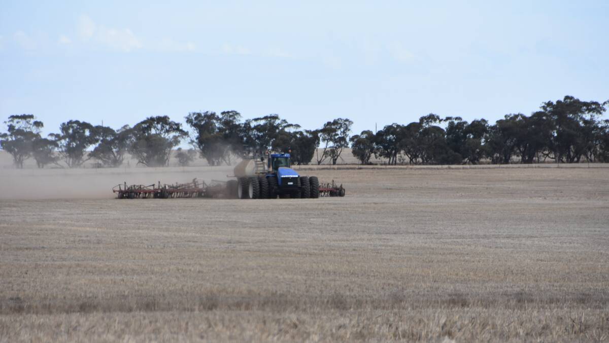 Australia's winter crop sowing program is nearing completion.