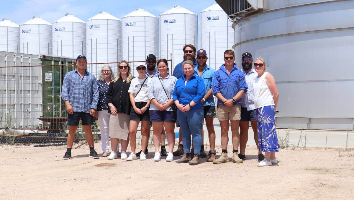 Members of the 2023 Australian Grain Leaders program on a study tour. Photo courtesy of GrainGrowers.