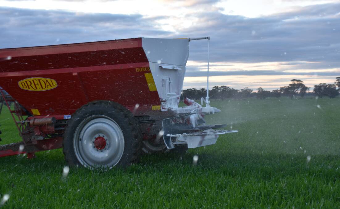 Nitrogen demand will depend heavily on seasonal conditions over coming months. Photo by Gregor Heard.
