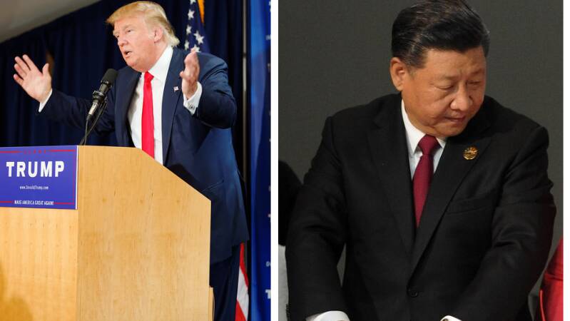 Donald Trump, US president and China's Xi Jinping are battling it out on the trade front. Photo - Donald Trump - Michael Vadon.