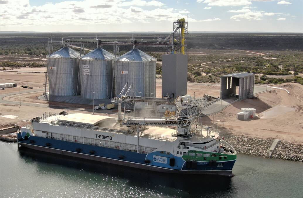 The T-Ports facility on South Australia's Eyre Peninsula.