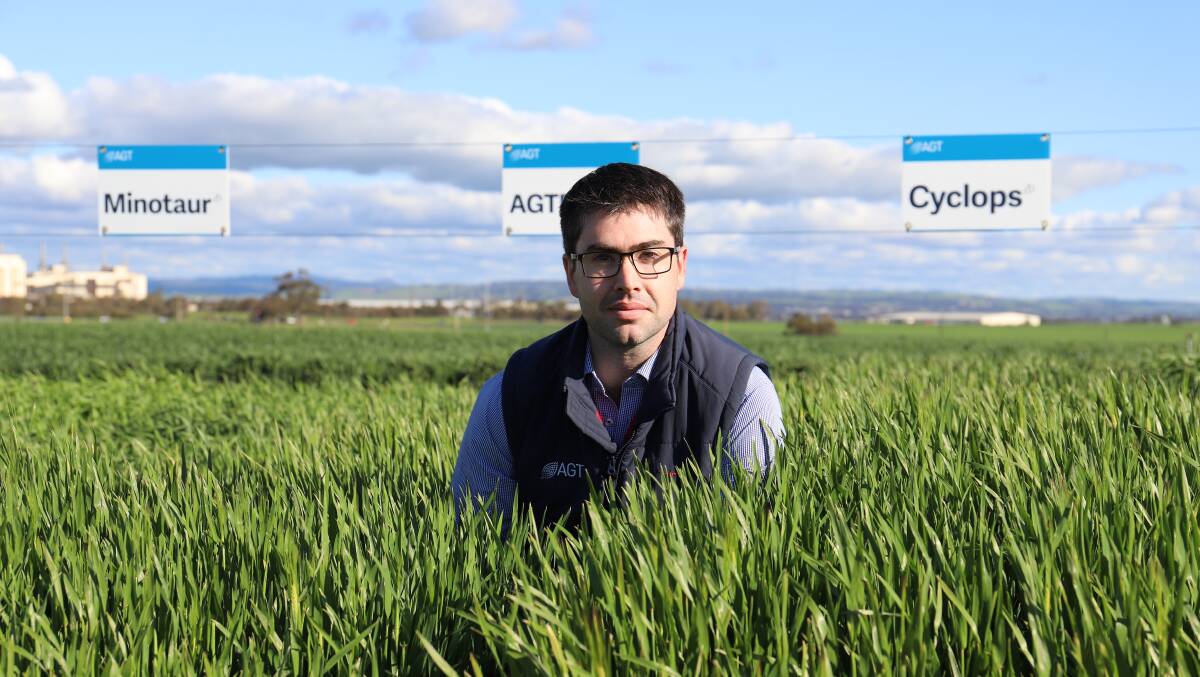 AGT barley breeder Paul Telfer is excited about the three new varieties his business is set to release.