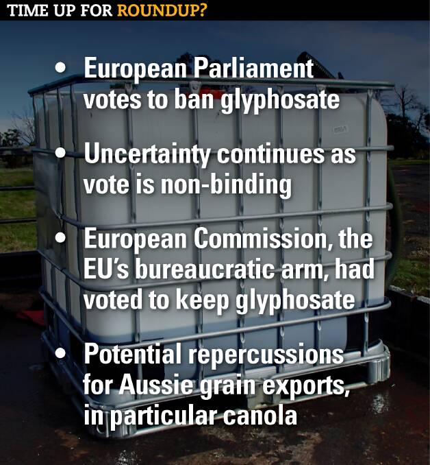 There is a state of confusion in the EU surrounding the ongoing future of glyphosate with the EU Parliament and its bureaucratic arm at loggerheads over the product's safety.