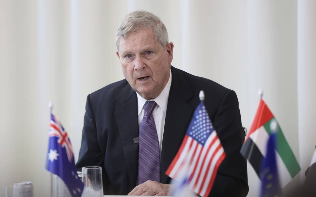 United States secretary of agriculture Tom Vilsack spoke at the recent COP27 event in Egypt. Photo: AIM For Climate.