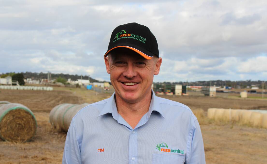 Tim Ford, Feed Central, says there will be a premium for higher quality new crop hay.