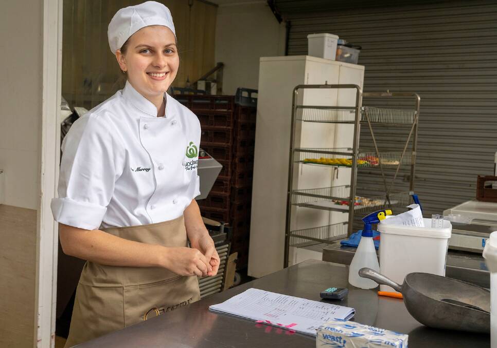 Chloe Murray, baking apprentice at Woolworths Kirkwood in Queensland, took out the LA Judge Award for apprentice bakers earlier in the month.