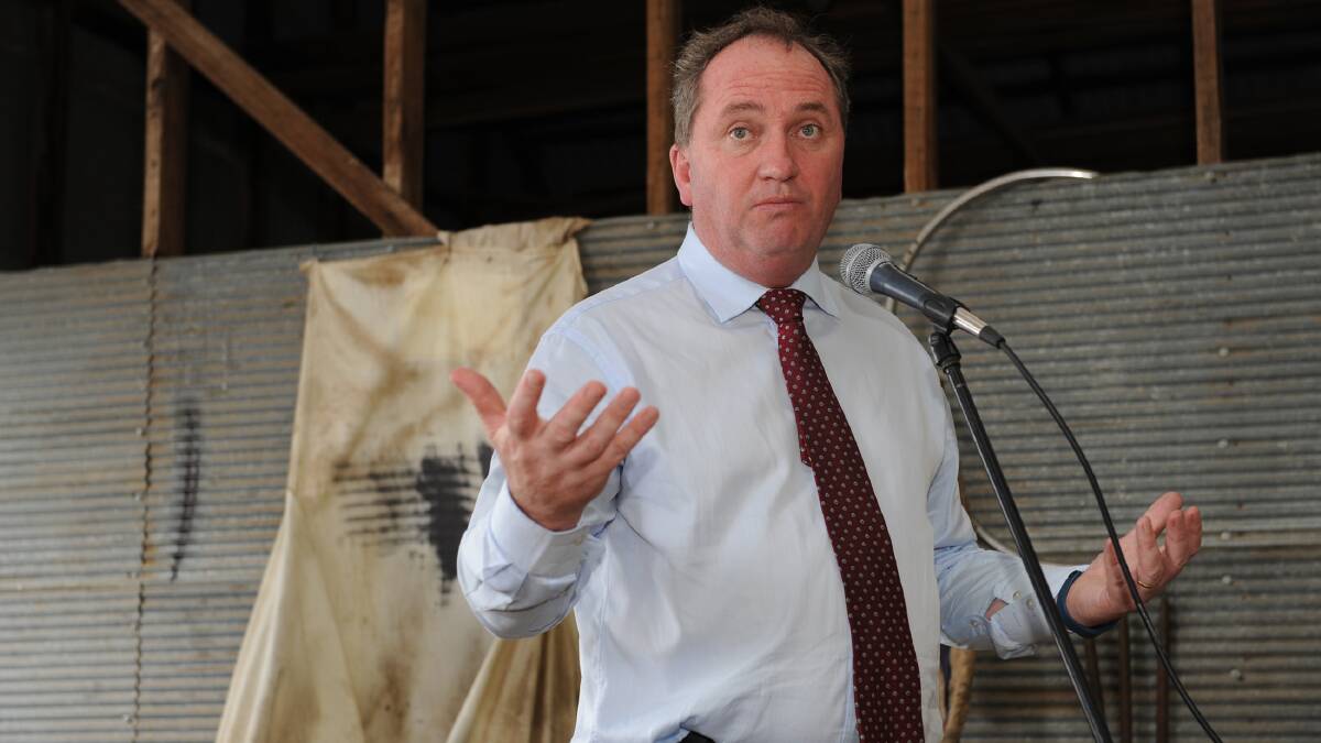 Federal agriculture minister Barnaby Joyce says an investment into grains research and development ties into the Government's decentralisation policy.