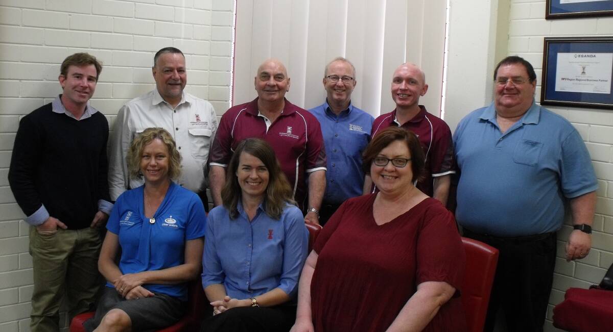 The Esdale Sinclair & Associates team: (back row) Chris Sinclair, Errol Bambrick, Steve Esdale, Wayne Sinclair, Dennis Esdal and Peter Maver with (front row) Roslyn Johnston, Rachael Findlater, and Martine Zuiderbaan.