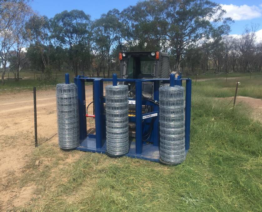 Save time and energy: The Quikfence FastFencer takes the work out of fencing with the added benefit of being able to carry out the work from the comfort of your tractor.