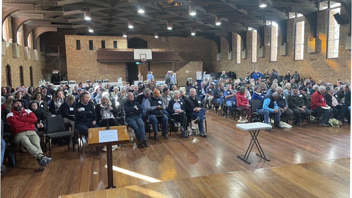 More than 120 people attended the Soil Biology in Grazing Systems seminar at Tocal College, Paterson where the keynote speaker was Dr Christine Jones.