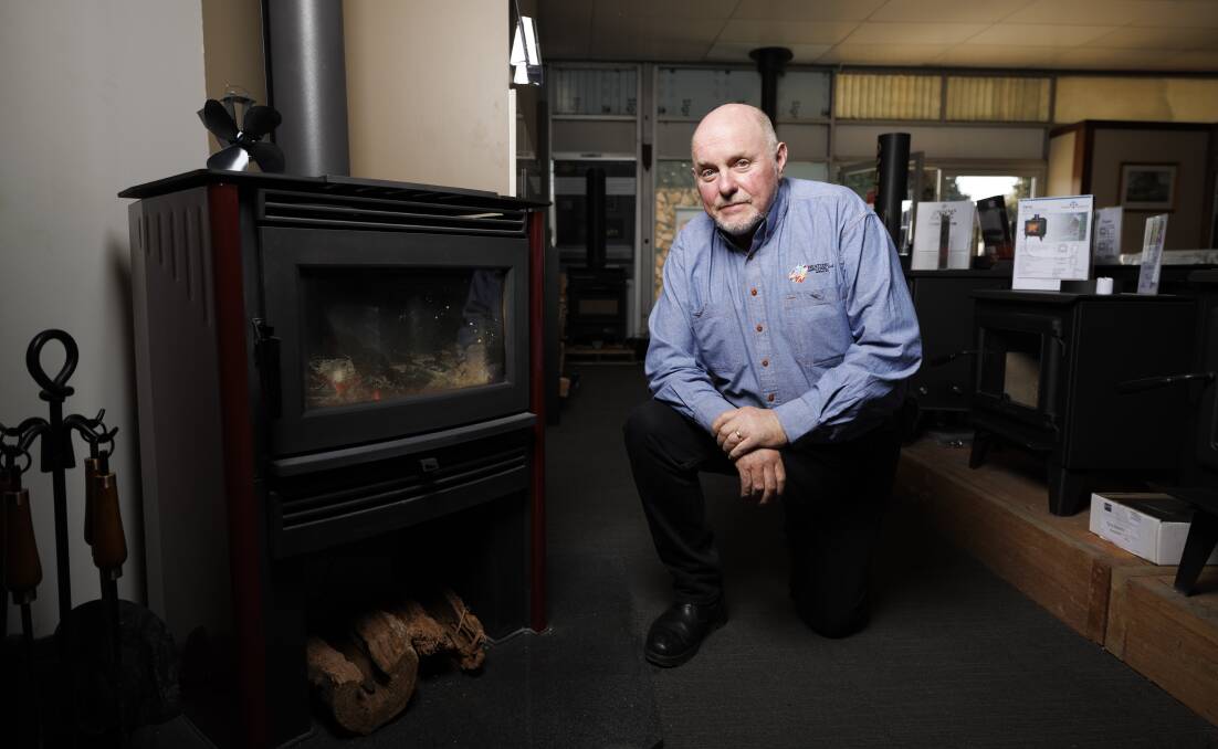 Heating and Cooling Services Canberra director John Schmitzer. Picture by Keegan Carroll 