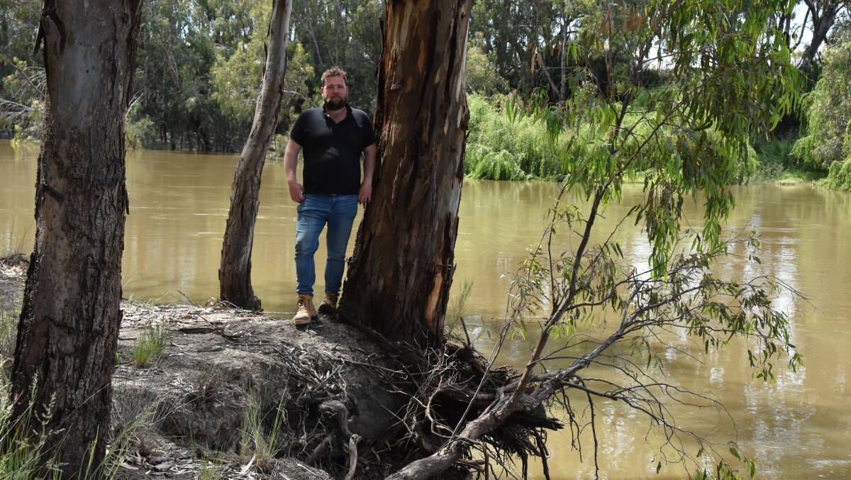 CHOKE CONCERNS: Speak Up deputy chair Lloyd Polkinghorne is among those who are concerned about the possible reason for a sand slug in the Barmah Choke.