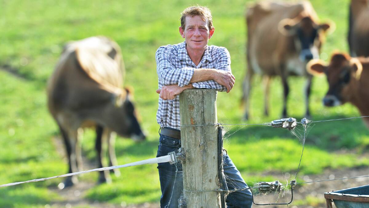 CONFIDENCE BOOSTER: United Dairyfarmers of Victoria president Paul Mumford says there's still a need for great confidence in the sector, driven by sustainable returns, over a longer period of time.